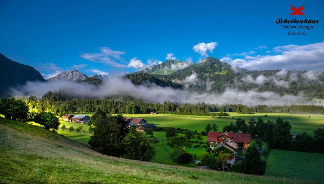 Ferienwohnungen Scheibenhaus Oberstdorf Exterior foto
