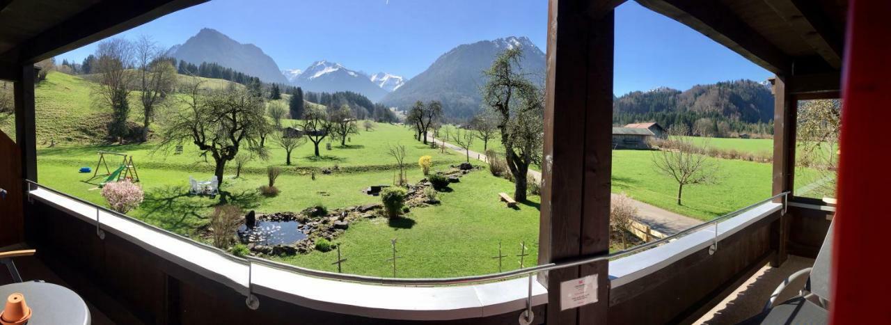 Ferienwohnungen Scheibenhaus Oberstdorf Exterior foto